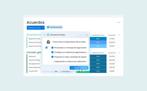 Monday Sales CRM