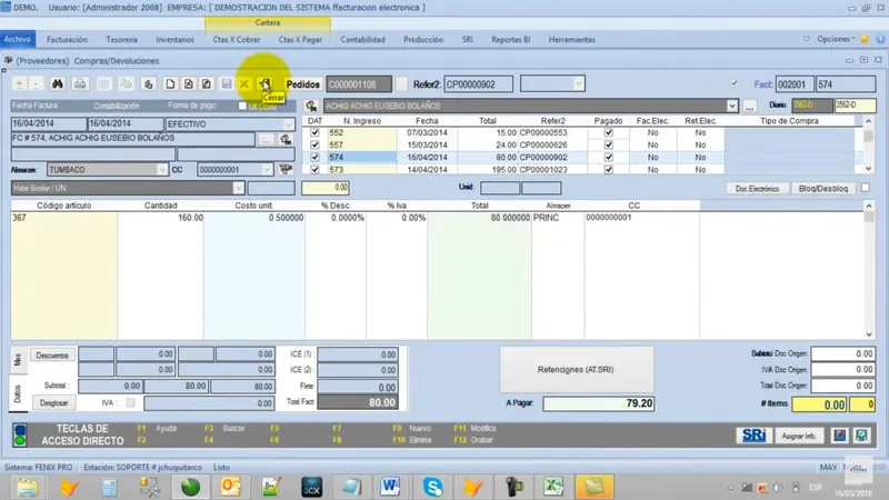 Fenix Software Contable