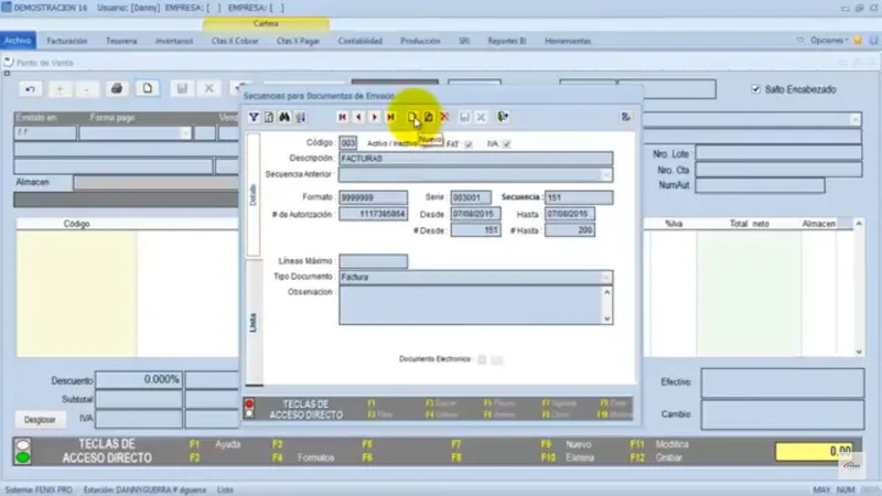 Fenix Software Contable
