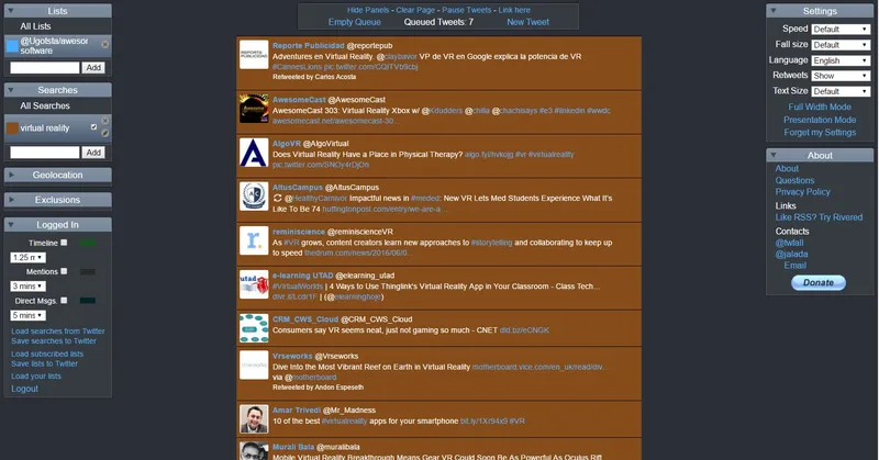Twitterfall