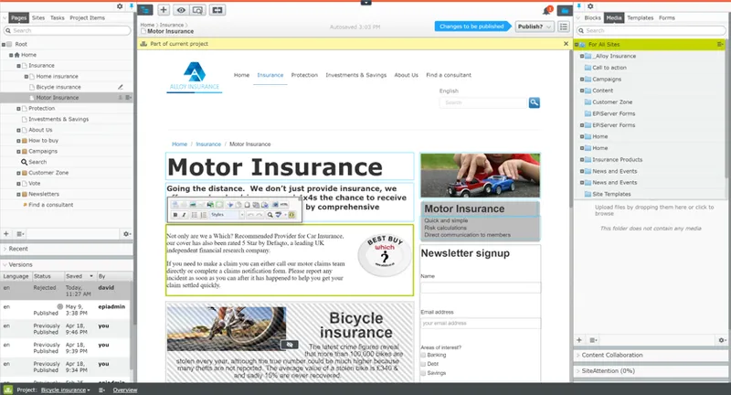 Episerver eCommerce
