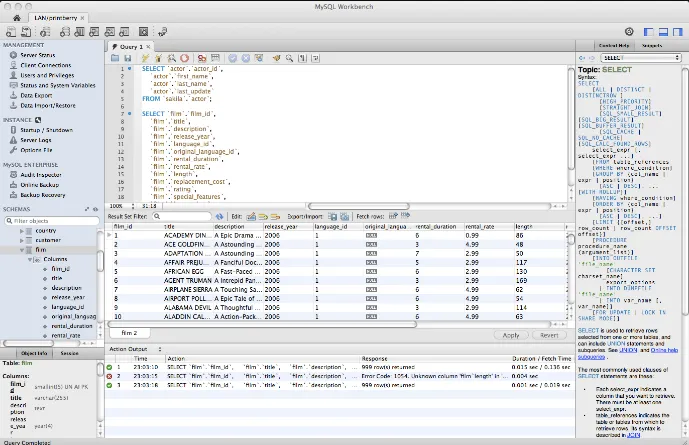 MySQL Gestión Base de Datos