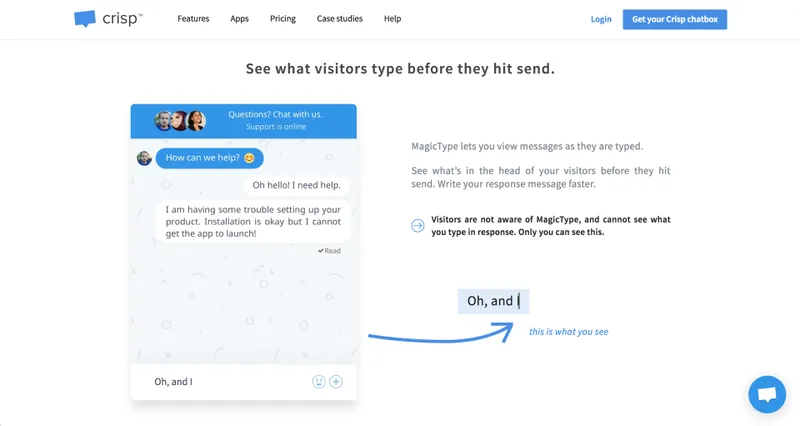 Crisp LiveChat