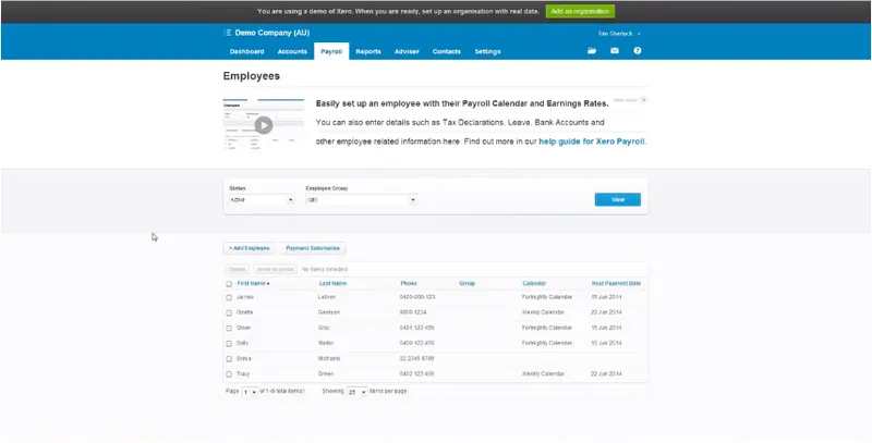 Xero Contabilidad