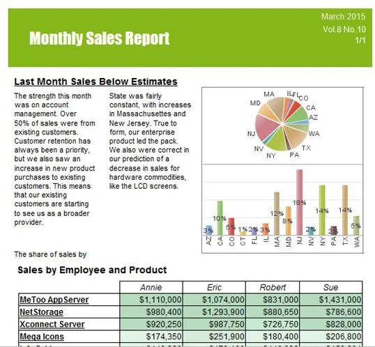 Inetsoft Style Report