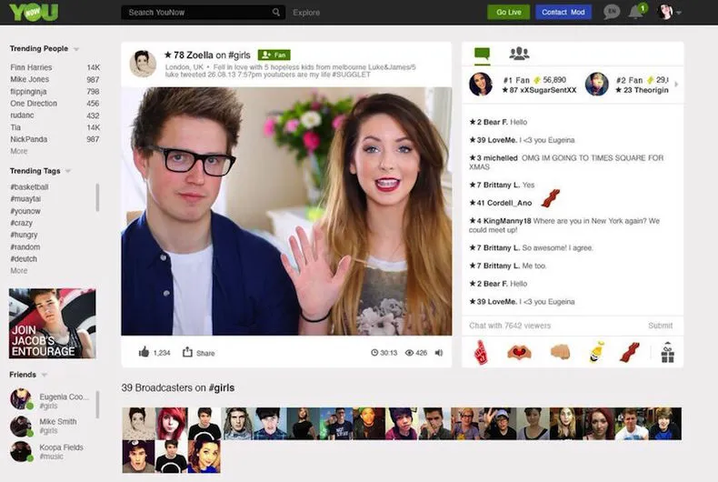 YouNow Conferencias Web