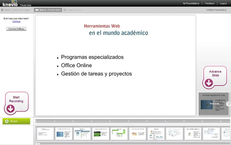 Knovio Software Presentación
