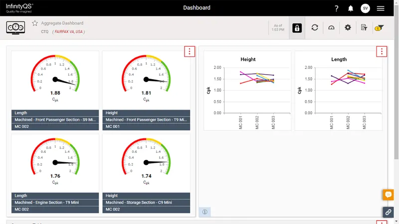 InfinityQS Control SPC