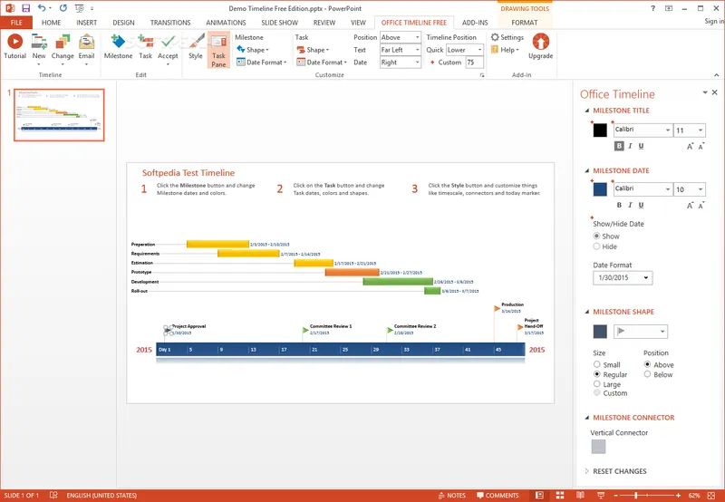 Office Timeline