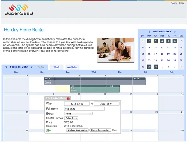 SuperSaaS Reservas