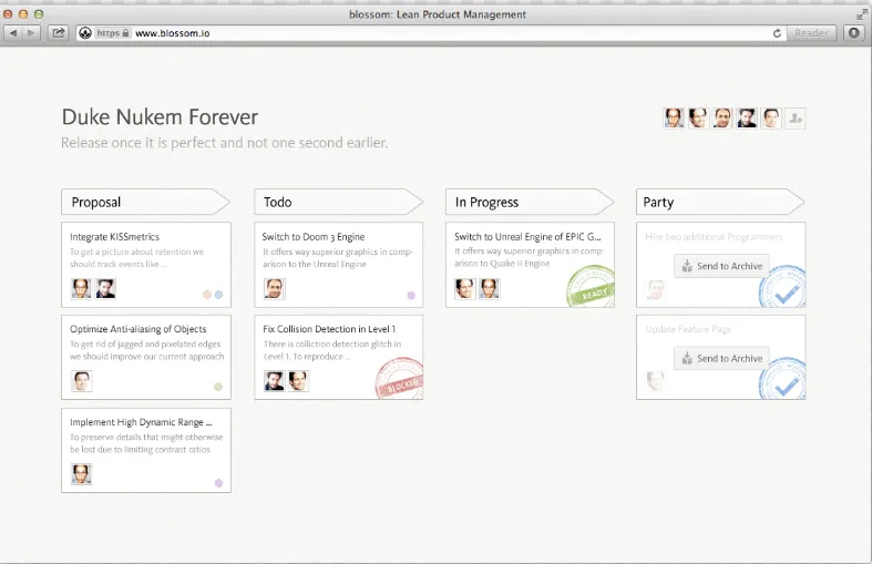 Blossom Kanban
