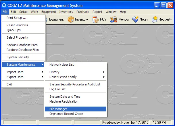 COGZ CMMS Industrial